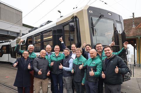 GTW Mitarbeitende Stadler und Rigi Bahnen