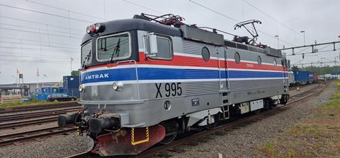 RC4 in Amtrak livery (Photo Nordic Refinance)