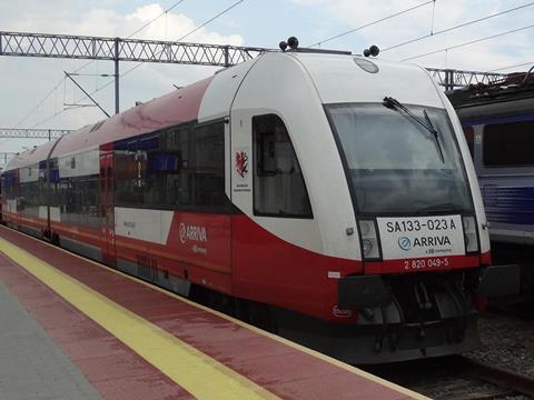 Regulator UTK has granted Arriva’s Polish subsidiary train paths for the operation of open access passenger services on several routes.