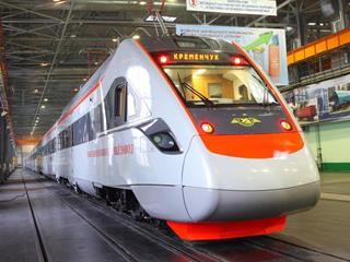 Prototype 220 km/h electric multiple-units built by Kriukov Car Building Works.