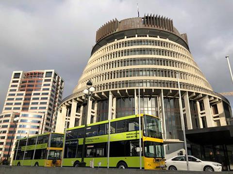 Wellington introduced battery double-decker buses in July.