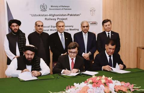 Uzbekistan Afghanistan Pakistan railway agreement (2)