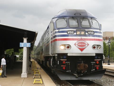 Keolis operates Virginia Railway Express services