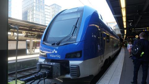 AB Transitio has awarded Stadler a SFr133·3m order to supply a further 12 four-car double-decker electric multiple-units for use on Mälartåg regional services