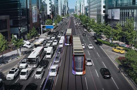 Ulsan tram impression