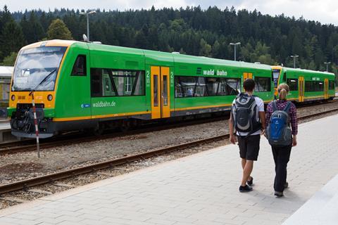 Waldbahn train