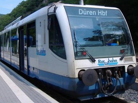 NVR has awarded incumbent and sole bidder Rurtalbahn GmbH a contract to continue to operate Eifel-Bördebahn service RB28.