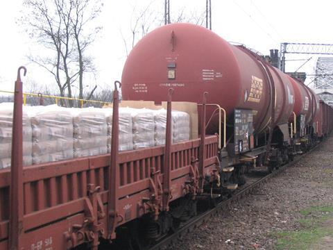 Polish freight train.