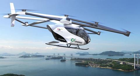 SkyDrive eVTOL flying car (2)