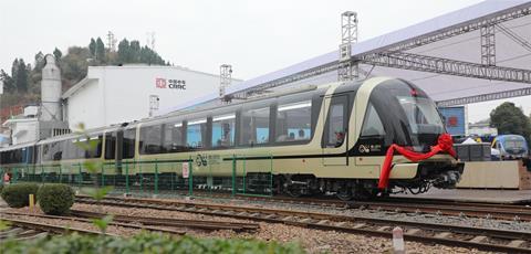 CRRC Ziyang rack train