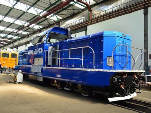 Terra Nova diesel-hydraulic locomotive.