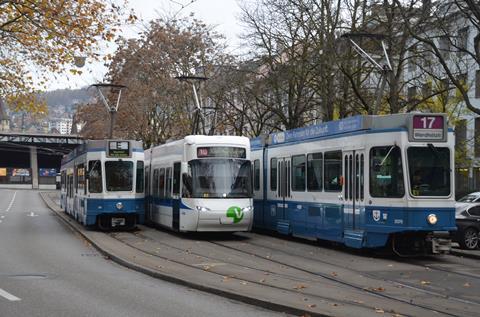 Zürich trams (Photo: Toma Bacic)