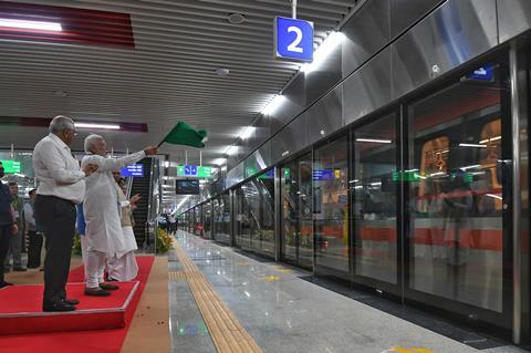 Ahmedabad metro Line 2 and an extension of Line 1 have opened for passenger services after being inaugurated by Prime Minister Narendra Modi.