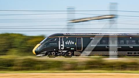 GWR IET blur (Photo GWR)