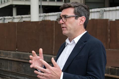 Greater Manchester Mayor Andy Burnham