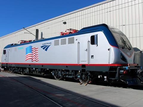 Siemens ACS-64 Amtrak Cities Sprinter locomotive (Photo: David Lustig).