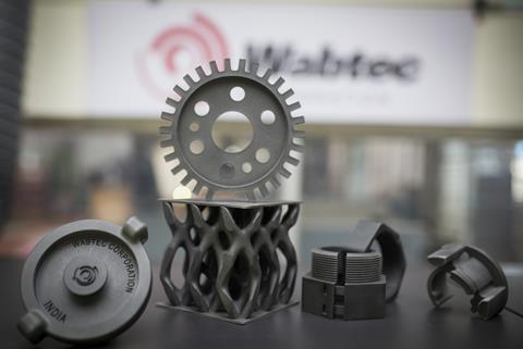 Wabtec 3D printed parts