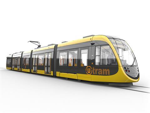 CAF is to supply 27 Urbos 100 trams for Utrecht's Uithof Line.