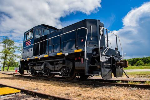 Railway Support Systems Tractive Power TP70 FWDX2 locomotive (Photo: Jack Boskett)
