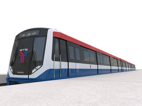 Siemens is to supply 35 three-car trainsets for the Blue Line extension in Bangkok.