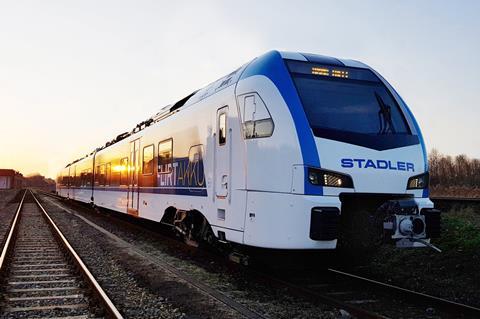 Stadler Flirt Akku prototype