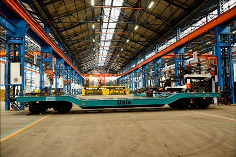 Türasaş Uais wagon in factory (Photo Türasaş)