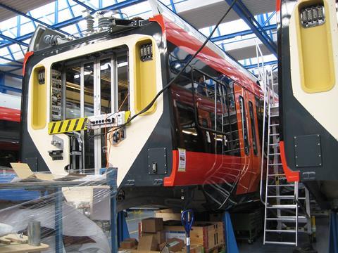 Stadler Rail's Bussnang factory.