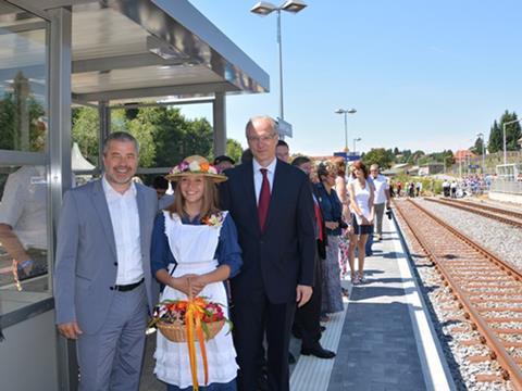 Passenger services returned to the line between Dolní Poustevna in the Czech Republic and Sebnitz in Germany on July 4.