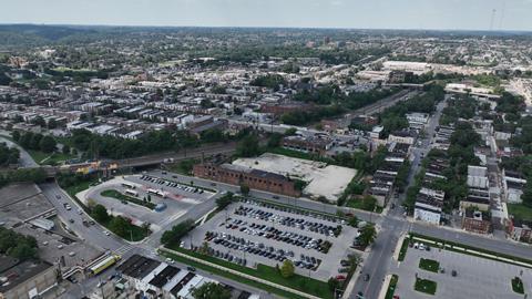 Frederick Douglass Tunnel drone view (Photo Amtrak)