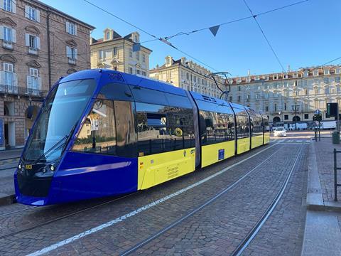 Torino Hitachi Rail tram (2)