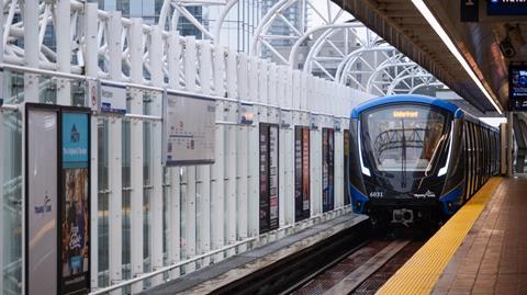 Vancouver SkyTrain Mark V (Photo Alstom)