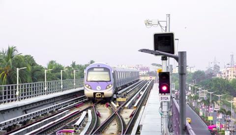 in- Kolkata train