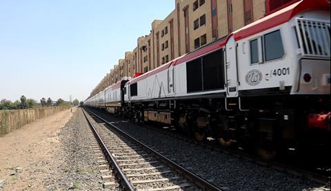 Egyptian National Railways Talgo inter-city train (2)