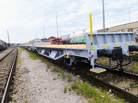 ŽOS Trnava has modified 40 Lgs container wagons (4)