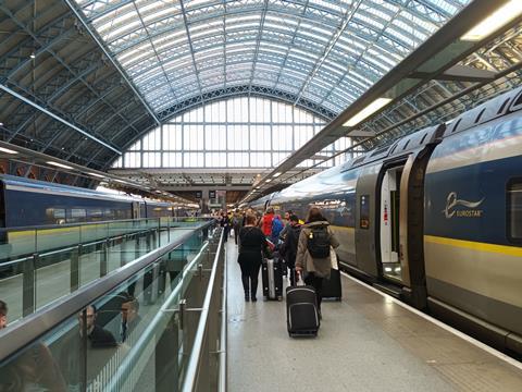 Eurostar London St Pancras photo BZ