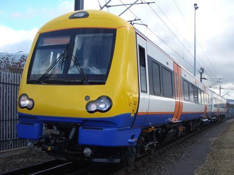 Gospel Oak – Barking line Class 172 DMU.