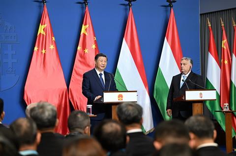 Xi Jinping – Orbán meeting