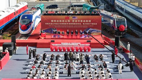 CRRC Dalian unveils EMUs and freight locos for Malaysia’s ECRL (image CRRCGC (1)