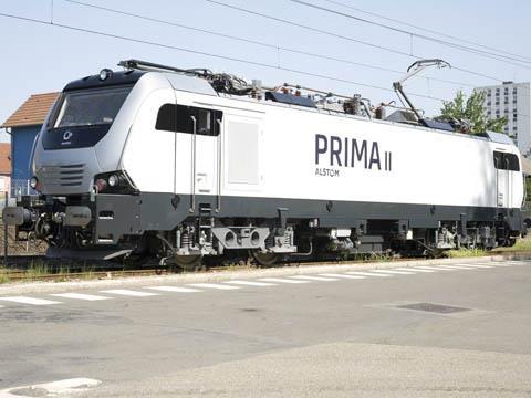 Prima II prototype rolled out by Alstom | News | Railway Gazette  International