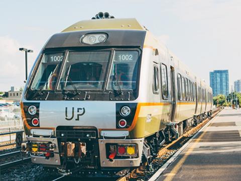 UP Express train.