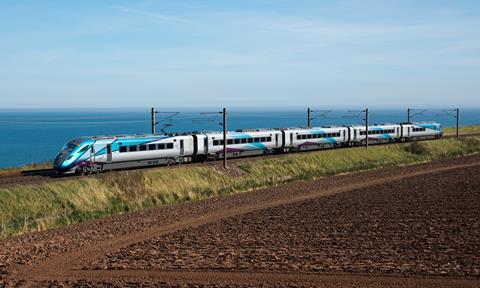 TransPennine Express 802201 at Lamburton (Photo Tony Miles)