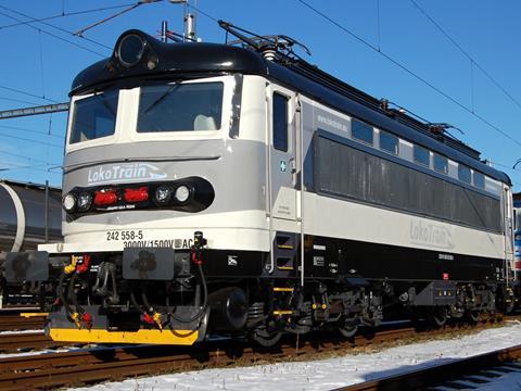 LokoTrain Ceská Trebová has taken delivery of the first locomotive it has bought outright.