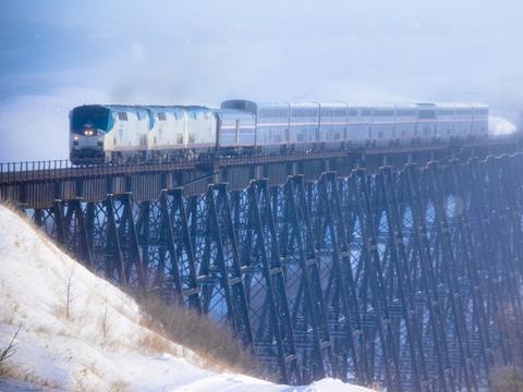 Amtrak's Chicago - Seattle 'Empire Builder'