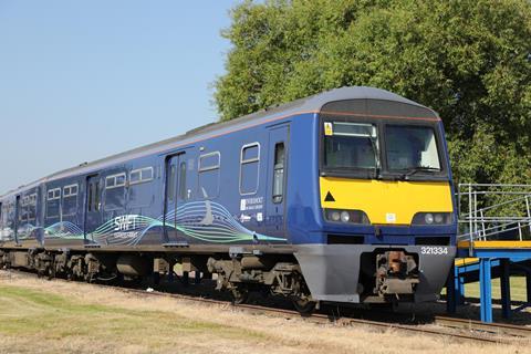 Eversholt Class 321 Swift Express Freight