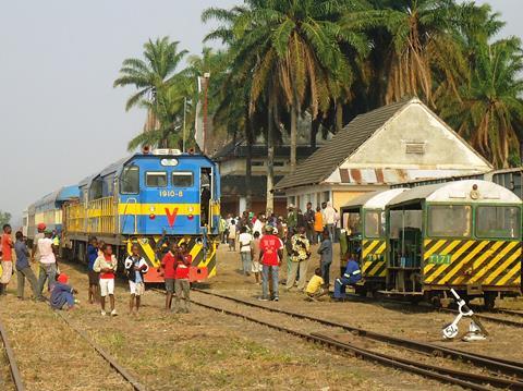 A 422 km section of the former Benguela Railway in northwestern DR Congo was reactivated in 2016 following extensive refurbishment.