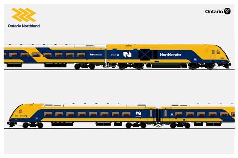 Ontario Northland new Siemens Mobility trainset impression