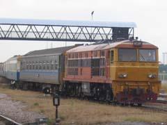 Train in Thailand.