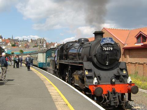 Whitby station, which is served by franchised operator Northern Rail as well as the heritage North Yorkshire Moors Railway (Photo: NYMR).