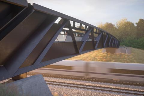 HS2 footbridge design impression (5)