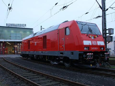 Traxx P160 multi-engine diesel locomotive (Photo: Bombardier).